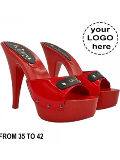 Kiara Shoes ZOCCOLI PERSONALIZZATI IN... Rosso Online