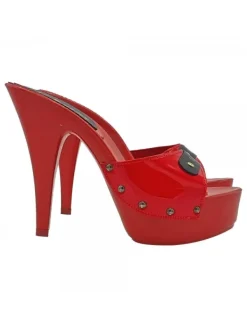 Kiara Shoes ZOCCOLI PERSONALIZZATI IN... Rosso Online