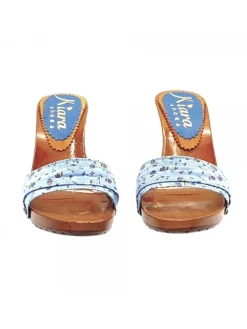 Kiara Shoes ZOCCOLI PRIMAVERA TACCO 9 Blu Online
