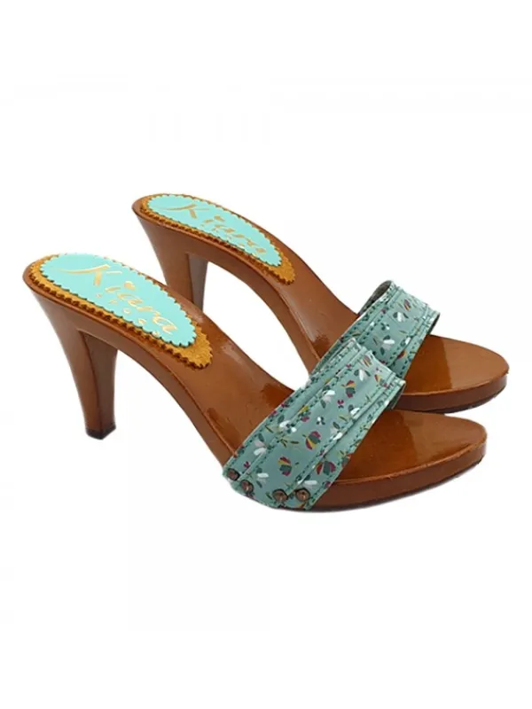 Kiara Shoes ZOCCOLI PRIMAVERA ... Turchese Hot