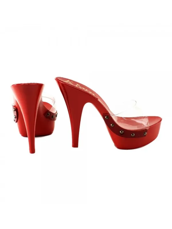 Kiara Shoes ZOCCOLI ROSSI CINDERELLA Rosso Online
