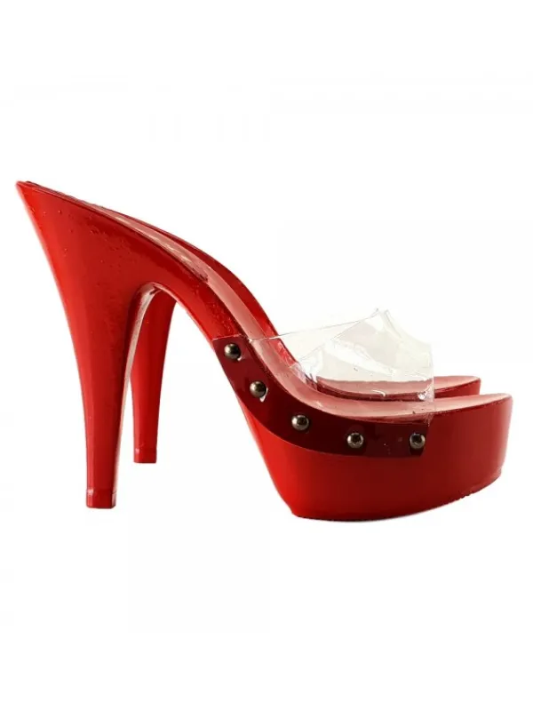 Kiara Shoes ZOCCOLI ROSSI CINDERELLA Rosso Online