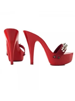 Kiara Shoes ZOCCOLI ROSSI CON PUNTE Rosso Discount