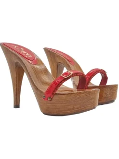 Kiara Shoes ZOCCOLI ROSSI ELEGANTI CON... Rosso Hot