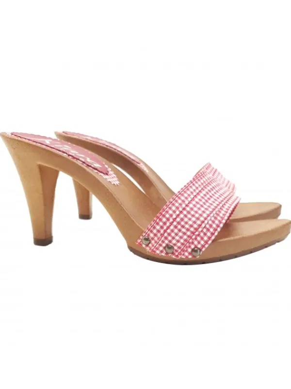 Kiara Shoes ZOCCOLI ROSSI STILE PIN UP... Rosso Sale