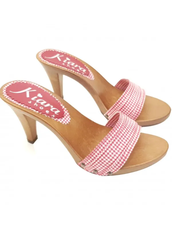 Kiara Shoes ZOCCOLI ROSSI STILE PIN UP... Rosso Sale