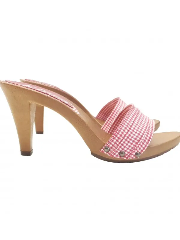 Kiara Shoes ZOCCOLI ROSSI STILE PIN UP... Rosso Sale