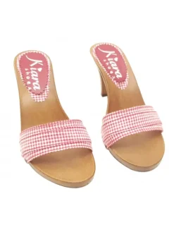 Kiara Shoes ZOCCOLI ROSSI STILE PIN UP... Rosso Sale