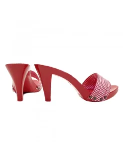 Kiara Shoes ZOCCOLI ROSSI STILE PIN-UP... Rosso