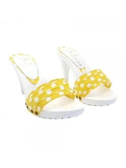 Kiara Shoes ZOCCOLO CON FASCIA GIALLA A... Giallo Clearance