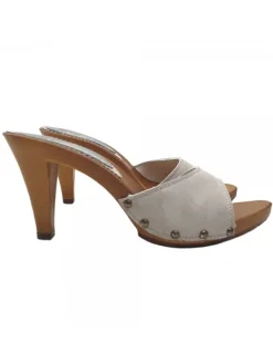 Kiara Shoes ZOCCOLO IN CAMOSCIO COLOR... Clearance