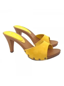Kiara Shoes ZOCCOLO IN CAMOSCIO ... Giallo Sale