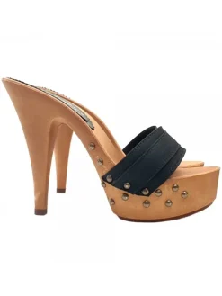 Kiara Shoes ZOCCOLO BORCHIATO... Nero Online