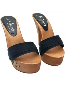 Kiara Shoes ZOCCOLO BORCHIATO... Nero Online