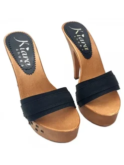 Kiara Shoes ZOCCOLO BORCHIATO... Nero Online