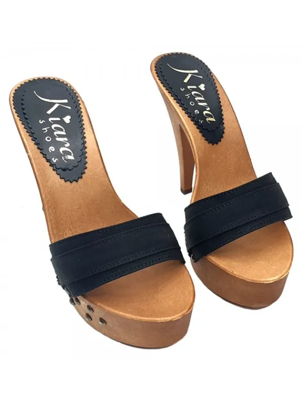 Kiara Shoes ZOCCOLO BORCHIATO... Nero Online