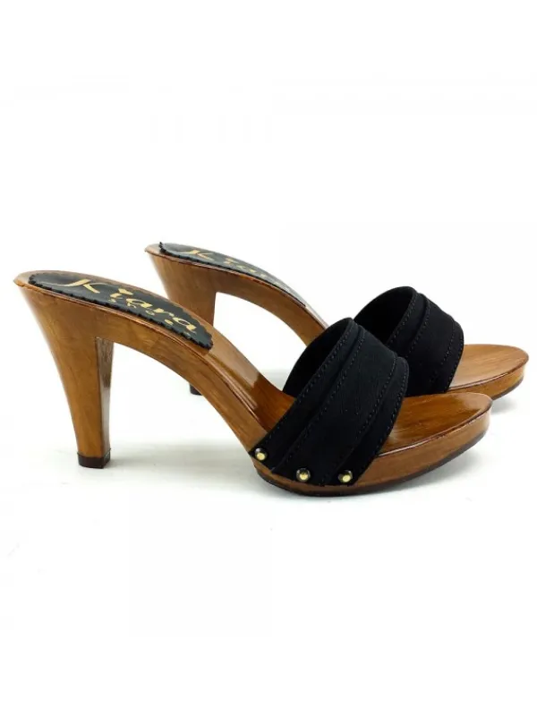 Kiara Shoes ZOCCOLO TACCO 9 CM Nero Online