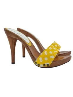 Kiara Shoes ZOCCOLO POIS Giallo Online