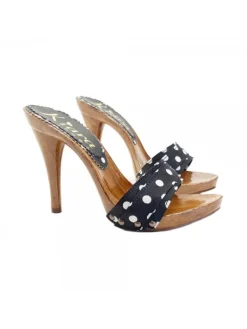 Kiara Shoes ZOCCOLO POIS Nero New