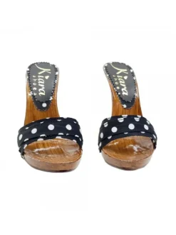 Kiara Shoes ZOCCOLO POIS Nero New