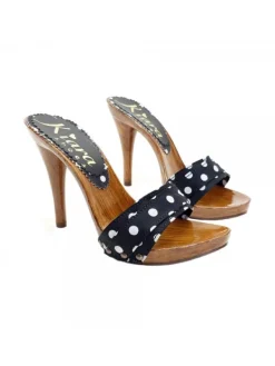 Kiara Shoes ZOCCOLO POIS Nero New