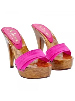 Kiara Shoes ZOCCOLO TACCO 13 CM-K9101... Fuxia Best