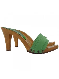 Kiara Shoes ZOCCOLO TACCO 9 CM Verde Online