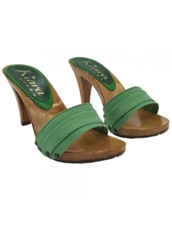 Kiara Shoes ZOCCOLO TACCO 9 CM Verde Online