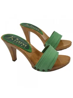 Kiara Shoes ZOCCOLO TACCO 9 CM Verde Online